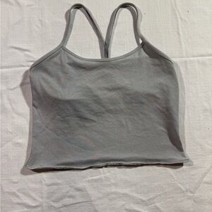 lululemon athletica Light Gray Tank Top